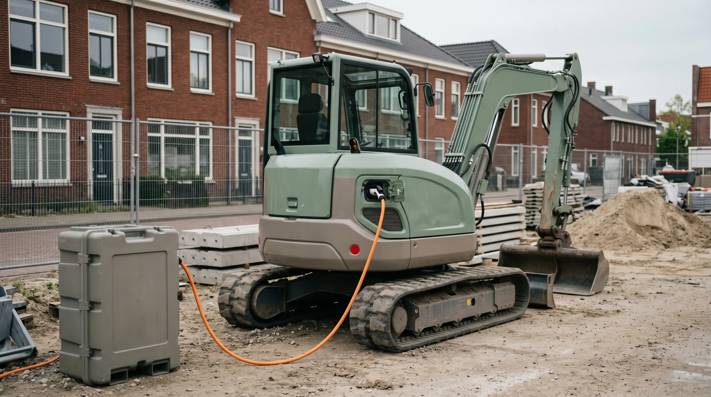 ERE voor graafmachines en kranen: nieuw vanaf 2026